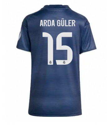 Real Madrid Arda Guler #15 Replik Auswärtstrikot Damen 2025-26 Kurzarm